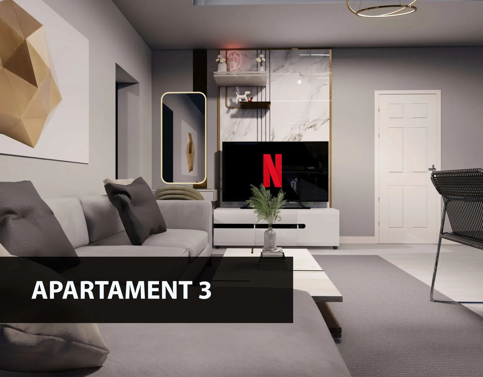 Apartament 3 camere O.B.A. Luxury Plus Constanta